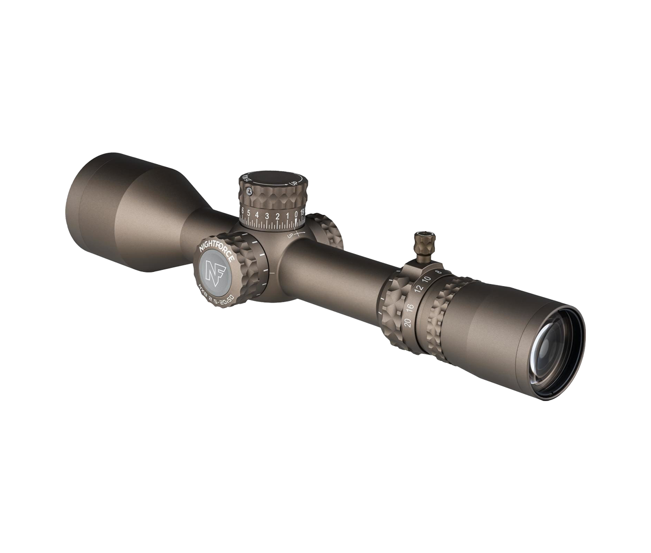 F C98ーＮX  F C20 C  mｏｄe l S Nightforce NX8 2.5-20x50 F2 Riflescope - MOAR-CF2 - Mile High Shooting
