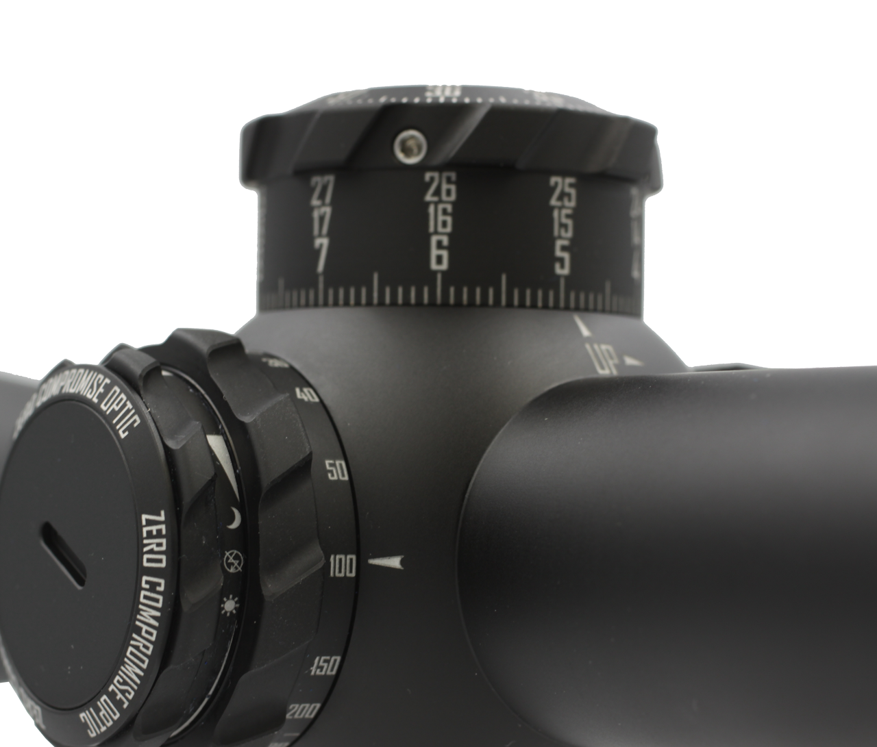 ZC527 - Zero Compromise Optic 5-27x56 FFP, NLE, 10Mil, MPCT 3X