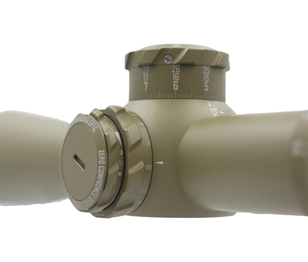 ZC527 - Zero Compromise Optic 5-27x56 FFP, NLE, 10Mil, MPCT 3X - FDE