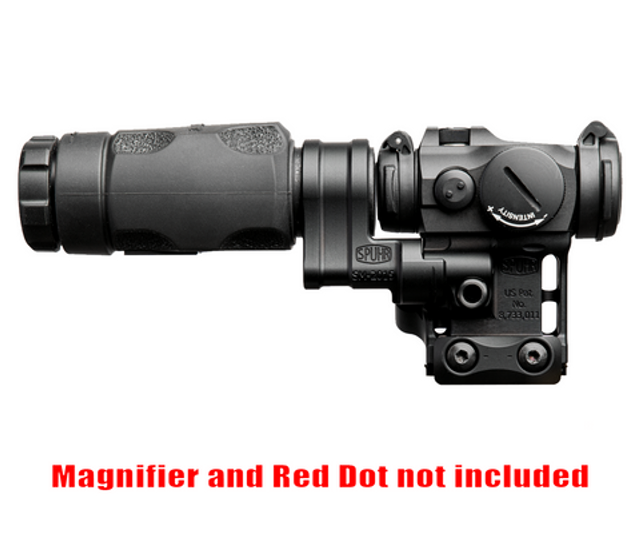 Micro Red Dot Spuhr RDF-20225K: Aimpoint, T-2 Magnifier Mount
