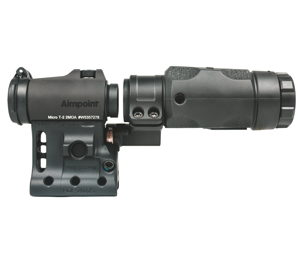 その他 SPUHR RDF-20225K AIMPOINT EoTech MOUNT Spuhr - RDF-20225KIT: Mount, T-2 Red Dot and Magnifier Bundle