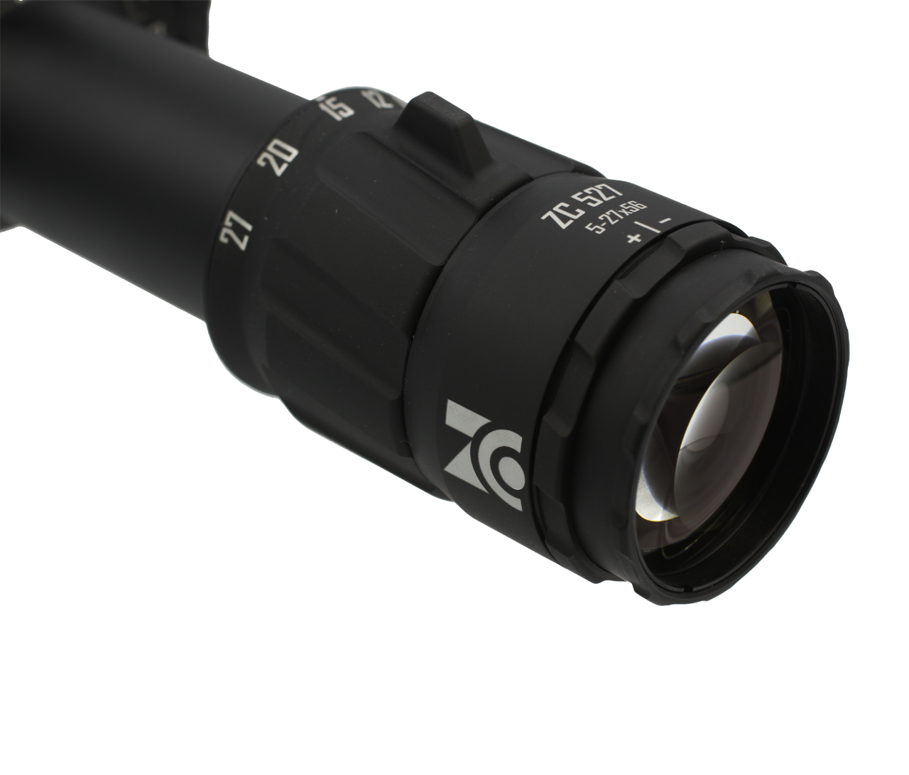 ZC527 - Zero Compromise Optic 5-27x56 FFP, Locking, 10Mil, MPCT2X