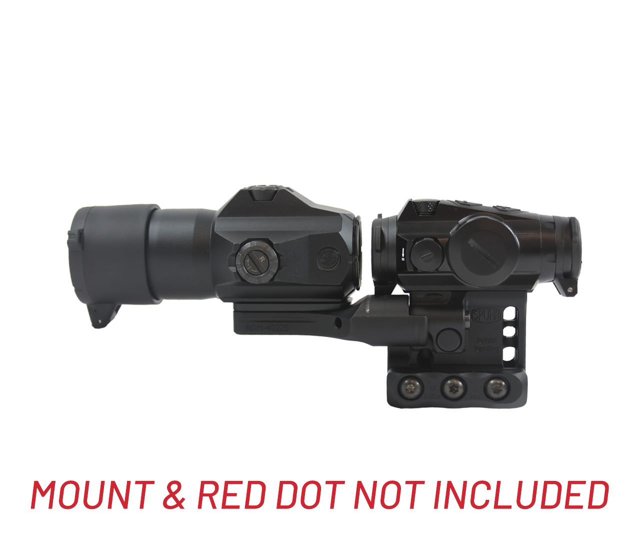 Spuhr RDF-40225K - SIG ROMEO4, Magnifier, H57mm/2.25