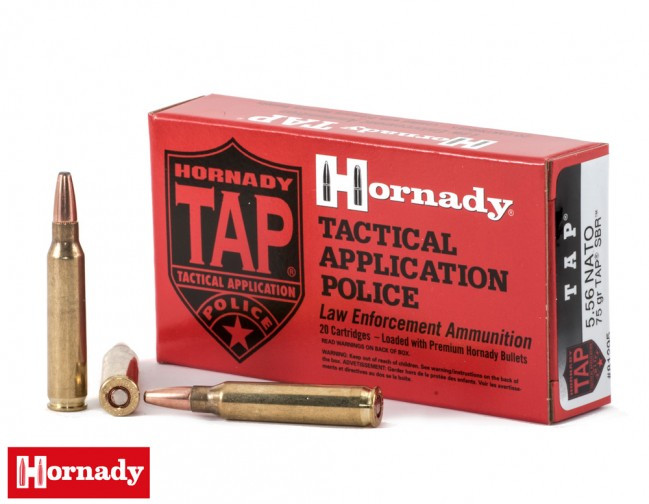 Hornady TAP 5.56 NATO 75gr SBR, 20/Box