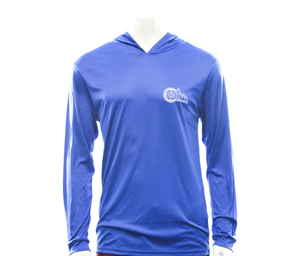 MHSA: Sun Hoodie, Royal White Logo