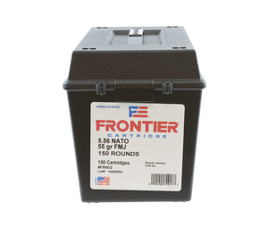 Hornady | Frontier  5.56 NATO, 55gr FMJ, 150/Box - Side | Mile High Shooting Accessories