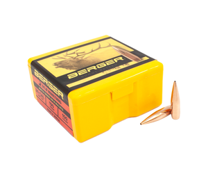 Berger 30514: 30 Cal 190gr Very Low Drag (VLD) Hunting Rifle Bullet, 100/Box
