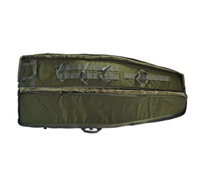 AIM | 55 Tactical Drag Bag - Green - Open | Mile High Shooting Accessories