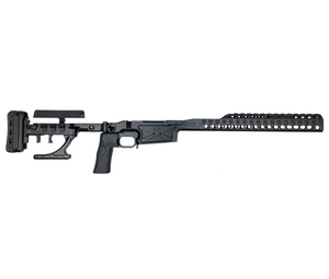 Spuhr | SICS - Spuhr Ideal Chassis System, Black 16" - Tikka T3 S/A - Right Side | Mile High Shooting Accessories Spuhr | SICS - Spuhr Ideal Chassis System, Black 16" - Tikka T3 S/A - Right Side | Mile High Shooting Accessories