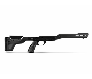 MDT | HNT26 Chassis, 700 SA/Folding/ARCA - Black & Carbon F. - Right Side | Mile High Shooting Accessories MDT | HNT26 Chassis, 700 SA/Folding/ARCA - Black & Carbon F. - Right Side | Mile High Shooting Accessories