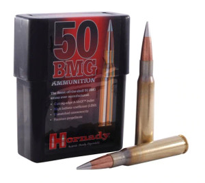 Hornady | 8270 50 BMG 750gr A-Max, 10/Box | Mile High Shooting Accessories
