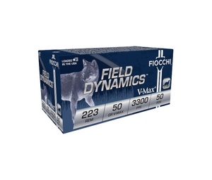 Fiocchi | Field Dynamics 223 Remington, 50gr V-Max, 50/Box | Mile High Shooting Accessories Fiocchi | Field Dynamics 223 Remington, 50gr V-Max, 50/Box | Mile High Shooting Accessories