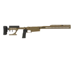 Spuhr | SICS - Spuhr Ideal Chassis System, FDE 16" - Rem 700 S/A - Right Side | Mile High Shooting Accessories Spuhr | SICS - Spuhr Ideal Chassis System, FDE 16" - Rem 700 S/A - Right Side | Mile High Shooting Accessories