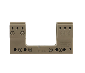 Spuhr | SP-6602 FDE 36mm Picatinny Mount 20 MOA - 1.5" - Side | Mile High Shooting Accessories