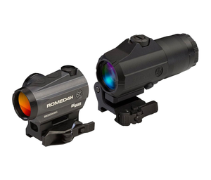Sig Sauer: ROMEO4 Red Dot & JULIET4 4x Magnifier Combo