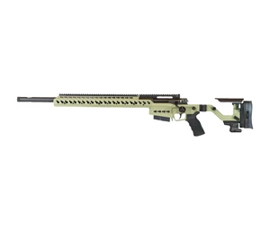 Accuracy International | AT-XC, 6 Creedmoor, Folding, 26", Sage Green, Left Hand | Mile High Shooting Accessories