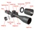 Element Optics | Theos 6-36x56, FFP, APR-2D MOA - Grey - Scope Diagram | Mile High Shooting Accessories