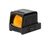 Holosun | Enclosed Pistol Sight - HE509T-X2-GD, Gold Dot - Front Angle Left | Mile High Shooting Accessories