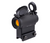 Spuhr SM-2007BKIT | Aimpoint T-2™ Red Dot Reflex Sight, Spuhr SM-2007B HRT Lower 1/3, 1.65" PIC - Front Left Angle - Mile High Shooting Accessories
