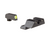 Trijicon | 600784 HD Night Sight Set for GLOCK® Pistols - Yellow Front Outline | Mile High Shooting Accessories