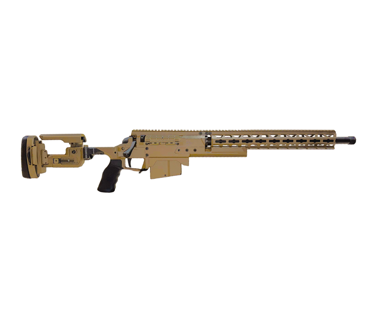 Steyr | SSG M1A2, .338 Lapua Magnum, 27" FDE - Right Side | Mile High Shooting Accessories