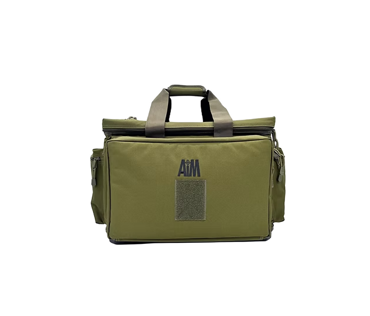 AIM | Surebase 40 Range Bag, Green - Front | Mile High Shooting Accessories