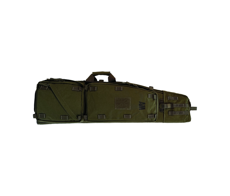 AIM | 40 Tactical Drag Bag - Green - Front | Mile High Shooting Accessories