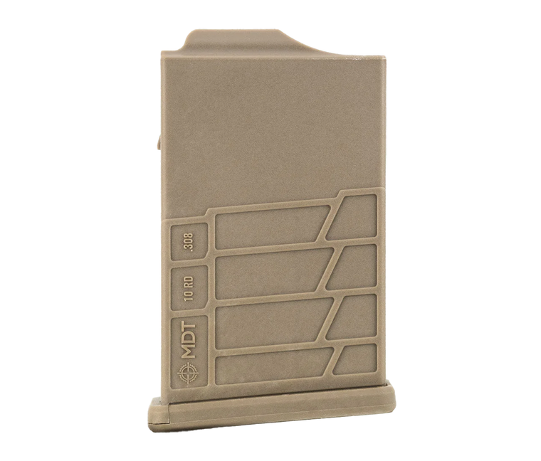 MDT | Gen 2 SA .308 Cal 10rd FDE Polymer Magazine | Mile High Shooting Accessories