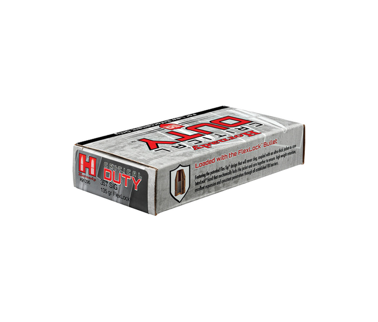 Hornady | Critical Duty®, .357 Sig, 135 gr, FlexLock® | Mile High Shooting Accessories