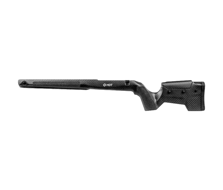 MDT | CRBN Rifle Stock, Tikka T3/T3x SA, Left Hand, ARCA - Black | Mile High Shooting Accessories