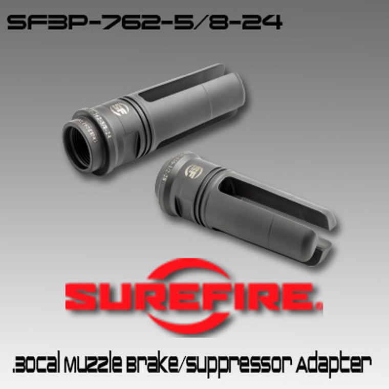 SureFire: SF3P-762-5/8-24 .30cal Flash Hider / Suppressor Adapter