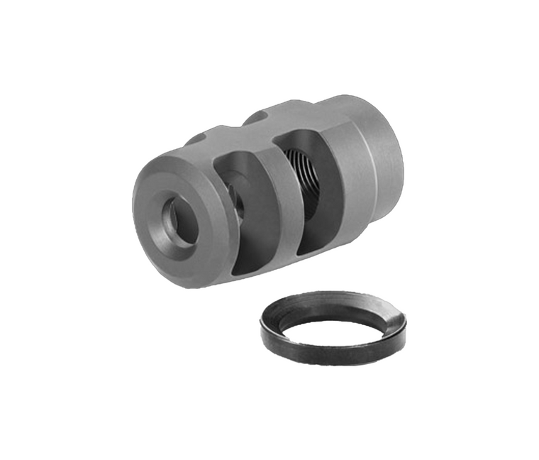 Badger Ordnance 249-80: Micro FTE Muzzle Brake 1/2-28 Thread for .22 Calibers