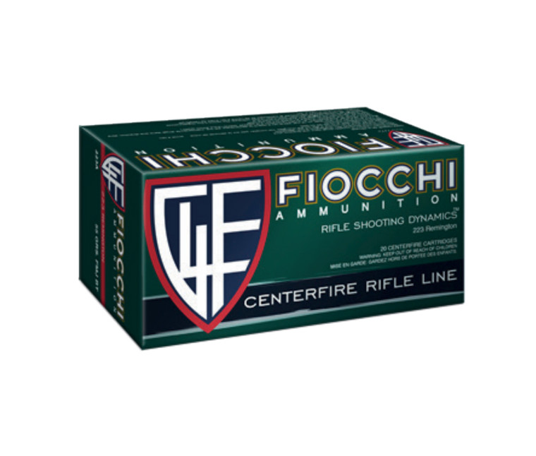 Fiocchi: Extrema 223 Remington 40gr Hornady V-Max, 50/Box