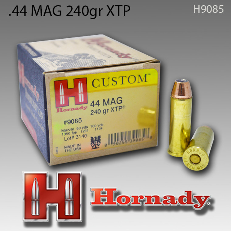 Hornady 9085: .44 MAG 240gr XTP