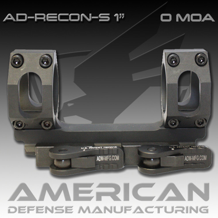 American Defense AD-RECON:-S 1 Inch Scope 0 MOA