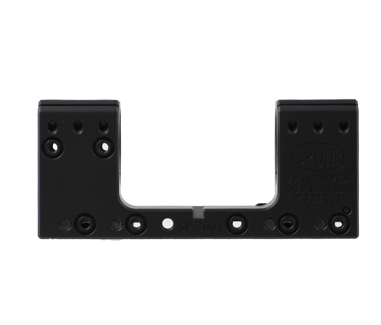 Spuhr | SP-3001M 30mm Picatinny Mount 0 MOA - 1.181" - Back | Mile High Shooting Accessories