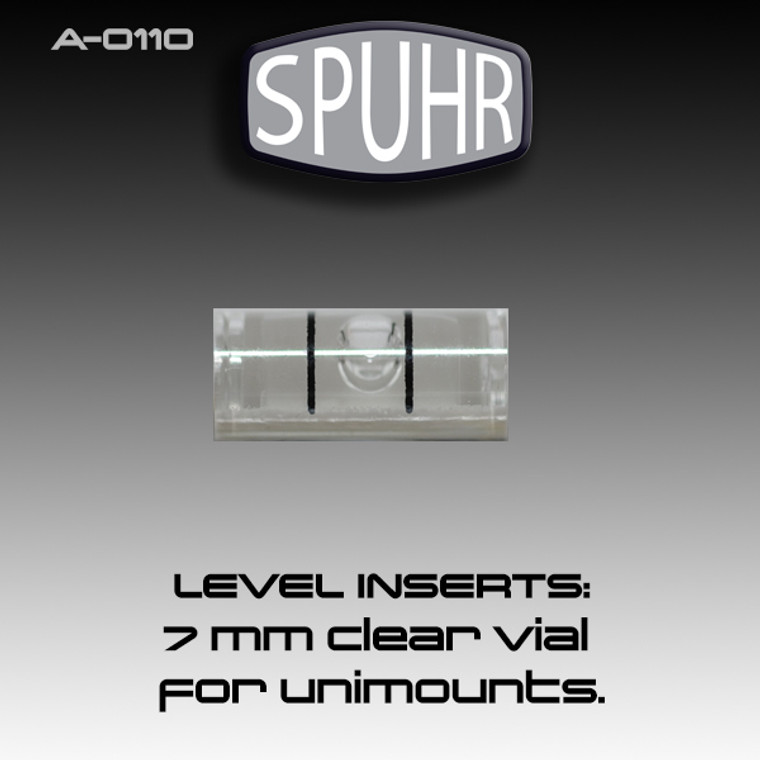 Spuhr A-0110: 7mm Clear Liquid