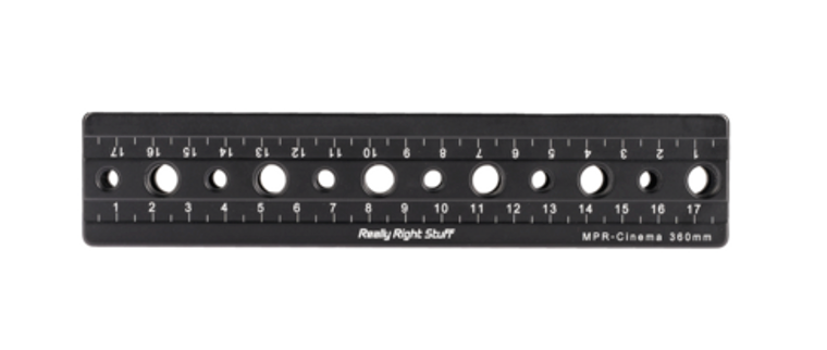 Really Right Stuff | MPR-Cinema Cinema Rail 180mm (7.1") | Mile High Shooting Accessories