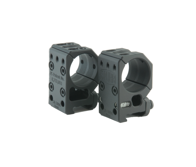 Spuhr | SR-3006 30mm Separate Rings 0 MOA - 1.35" | Mile High Shooting Accessories