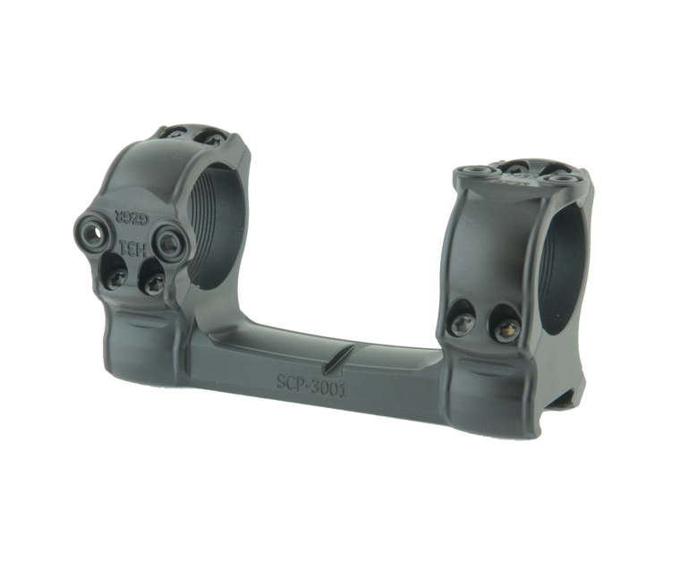 Spuhr SCP-3001D: Picatinny Interface Mount - 30mm, H/1.18", 0 MOA