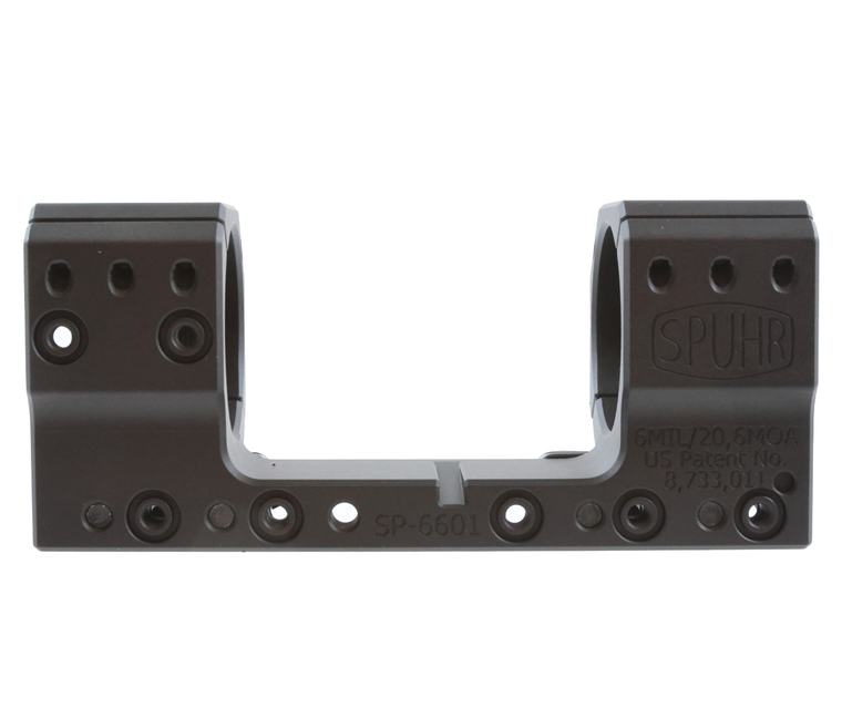 Spuhr | SP-6601: 36mm Picatinny Mount 20 MOA - 1.18" - Left Side | Mile High Shooting Accessories