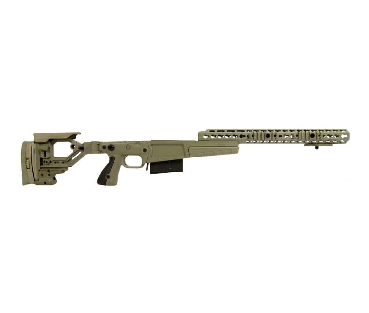 Accuracy International: AX AICS Chassis, Rem 700 LA - .338 CIP