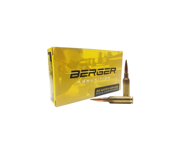 Berger Ammunition: 6.5 mm Creedmoor 140 Grain, LRP Hybrid Target, 20/Box