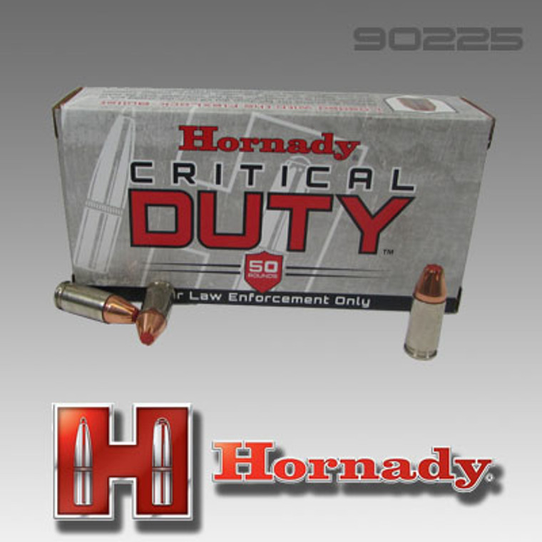 Hornady: Critical DUTY® 9mm Luger+P, 135gr FlexLock®, 50/Box