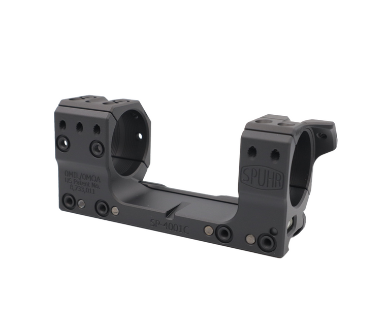 Spuhr SP-4001C: 34mm Picatinny Mount 0 MOA - 1.18"