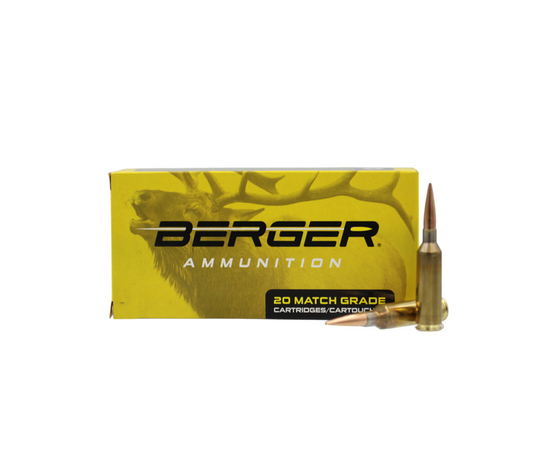 Berger Ammunition: 6.5 PRC 156gr Elite Hunter, 20/Box