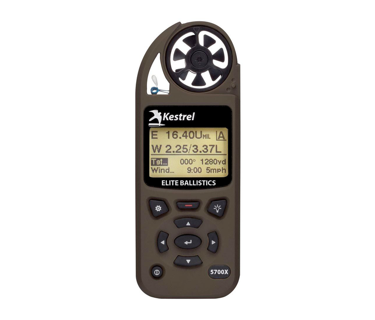 Kestrel | 5700X Elite Weather Meter with Applied Ballistics and LiNK - FDE Front | Mile High Shooting Accessories