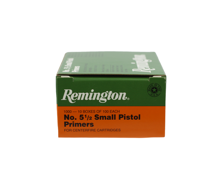 Remington: X22626, 5 1/2 Small Pistol Primer, 1000/Box