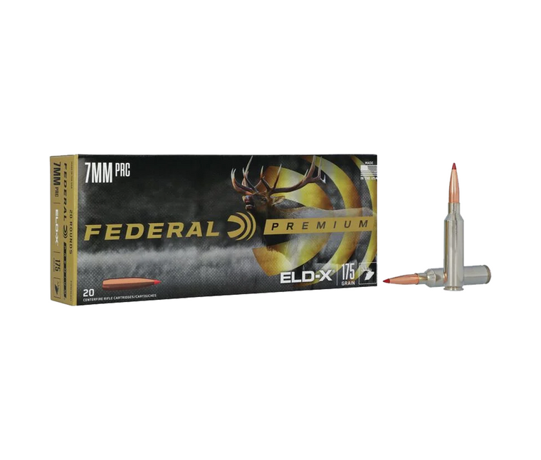 Federal: 7mm PRC, Hornady ELD-X - 175gr, 20/Box