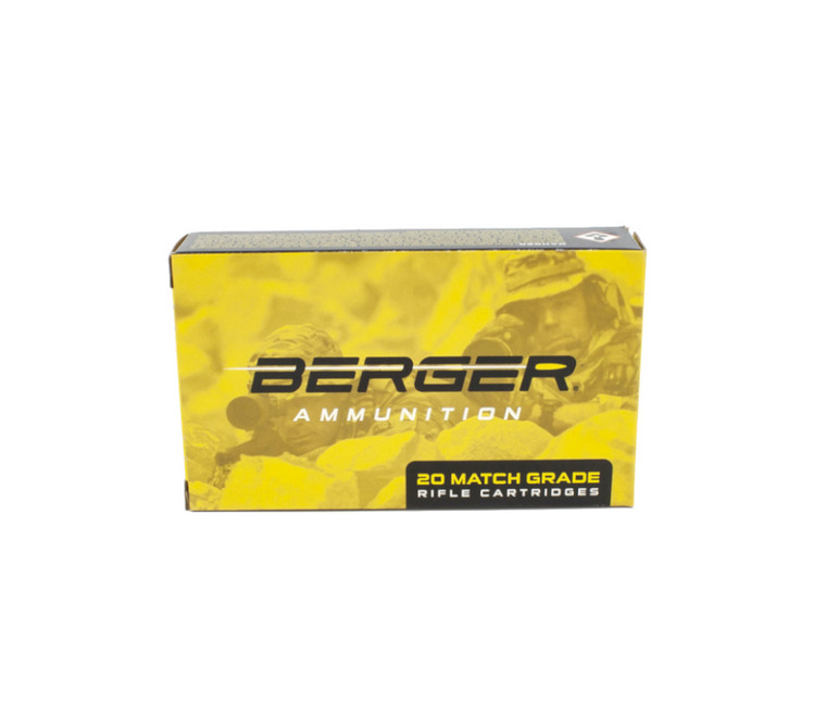 Berger: .308 Win, 185gr Juggernaut OTM Tactical, 20/Box